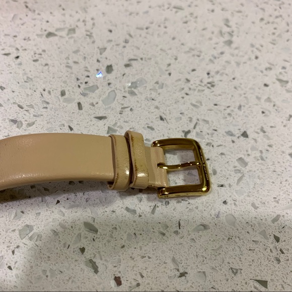 Gold and pink/nude leather Kate spade watch - Picture 5 of 6